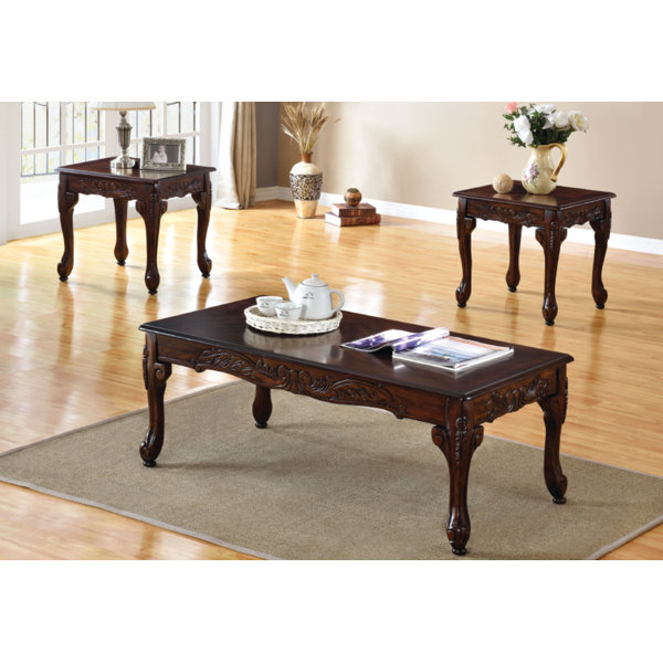 Astoria Grand Raye 3 Piece Coffee Table Set Wayfair